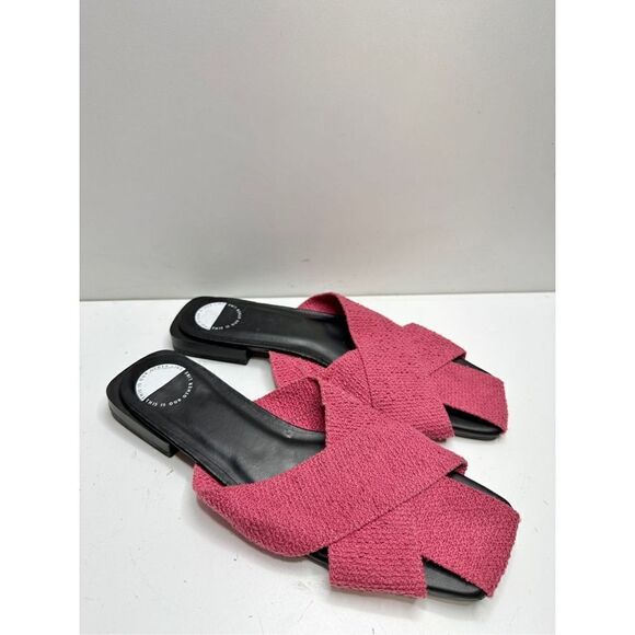 This is our other line mules Womens Size 7 Red Slip On Slide Shoes - Picture 2 of 7